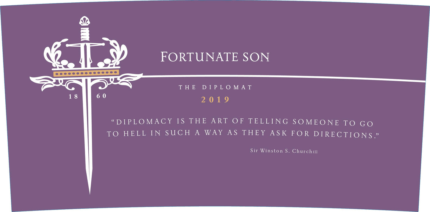 2019 The Fortunate Son Diplomat Red 750mL