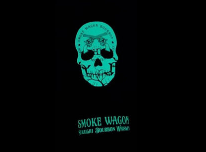 SMOKE WAGON STRAIGHT BOURBON WHISKEY HALLOWEEN GLOW IN THE DARK EDITION 2023