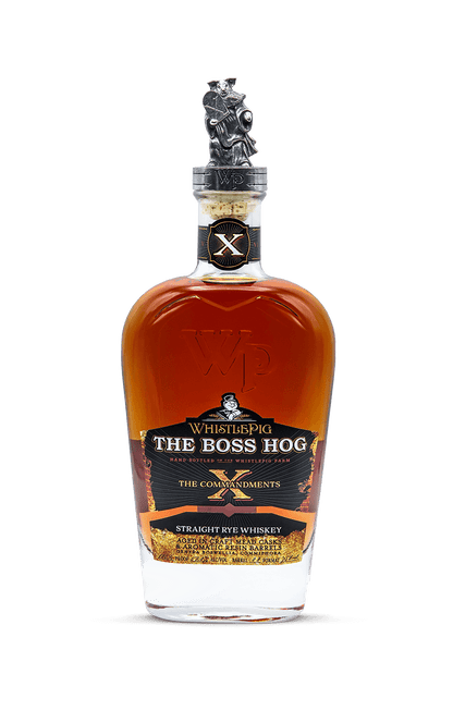 WHISTLEPIG BOSS HOG X THE 10 COMMANDMENTS STRAIGHT RYE